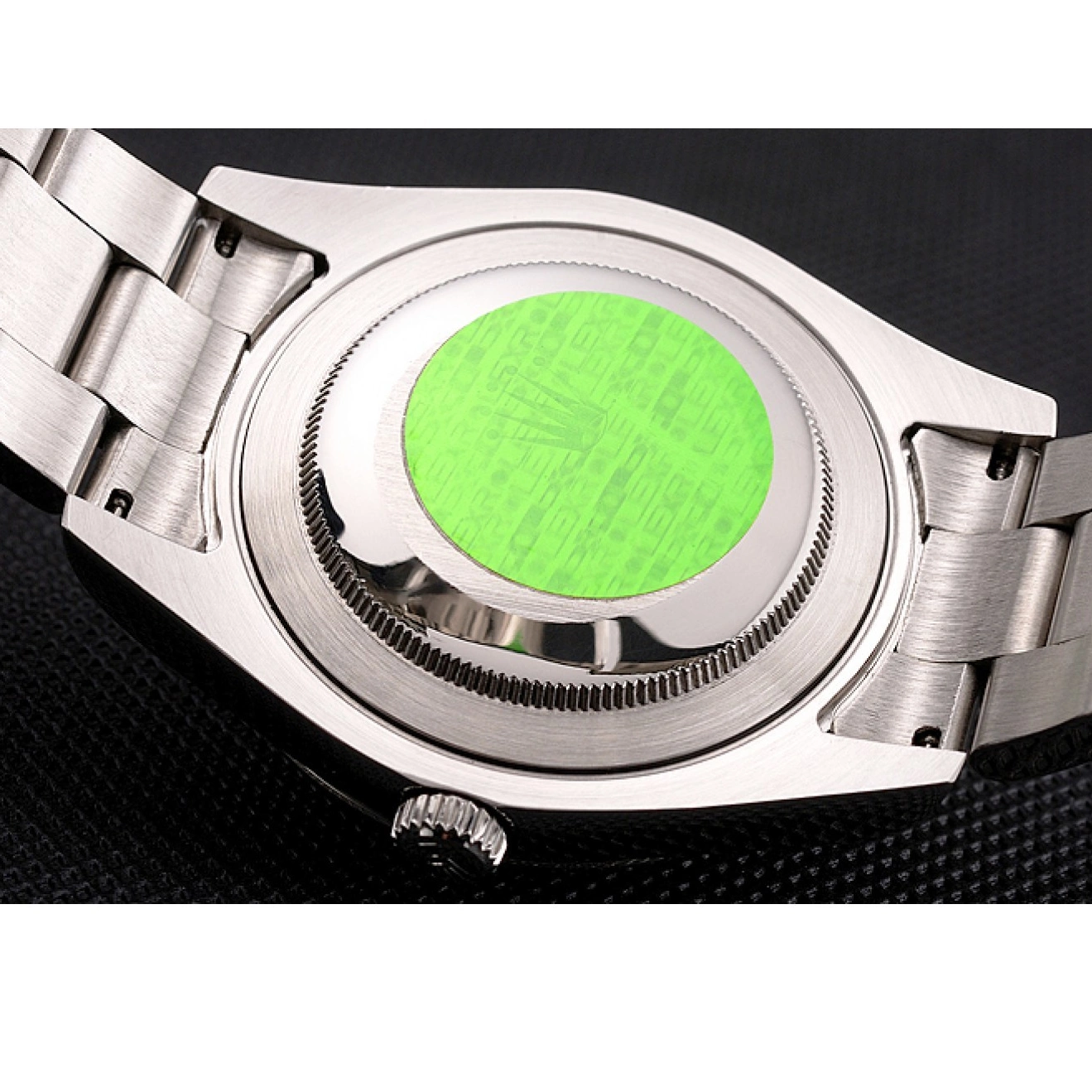 Best AAA Replica Sites Dimond Case Swiss Bracelet Hour Dial Datejust Rolex Marks Stainless Steel Black And 0802